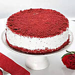 Red Velvet Fresh Cream cake