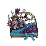 Heavenly Mixed Flowers Dome Cage