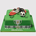 Football Cup Cake