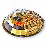 Sweets and Chocolates in a Tray By Wafi