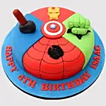 Avengers Special Fondant Cake Chocolate
