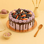 Delicious Chocolate Berry Cake Half Kg