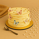 Best Wishes Butterfly Chocolate Cake