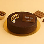 Half Kg Sugar free Dark Chocolate Cake