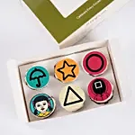 Dalgona Theme Set of 6 Cupcakes