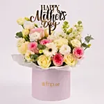 Elegant Mixed Floral Box for Mom