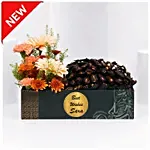 Personalised Floral Date Gift Box