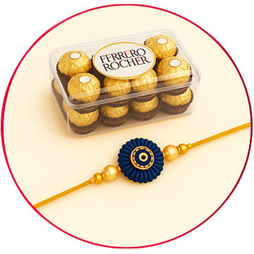 Rakhi With Chocolates