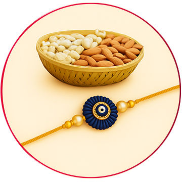 Rakhi With Dryfruits