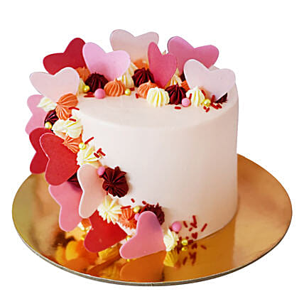 Chocolate Heart Cake: 