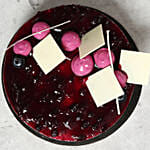 تشيز كيك توت نصف كيلو