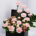 باقة القرنفل والورد للأم