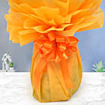 بوكيه ورد برتقالي ملكي