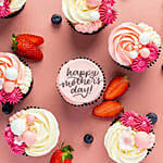 كب كيك رد فلفت لعيد الأم