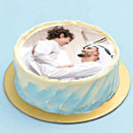 كيك مخصص لعيد الأب أربع أجزاء