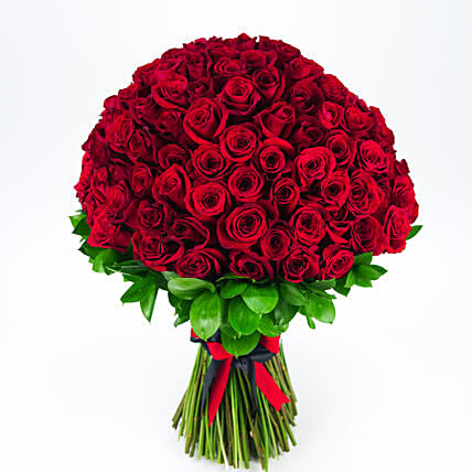 Hand Tied 150 Roses Bunch: Flowers to Cairo East
