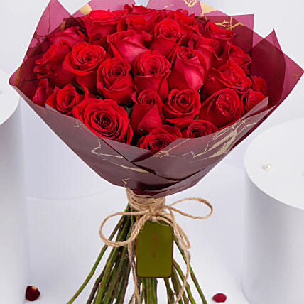 Sublime 35 Roses Bouquet: Send Flowers to Egypt