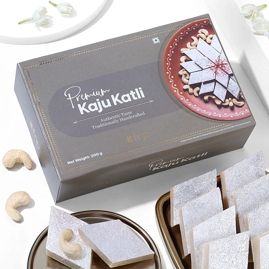 FNP Traditional Kaju Katli Gift: Send Onam Gifts to India