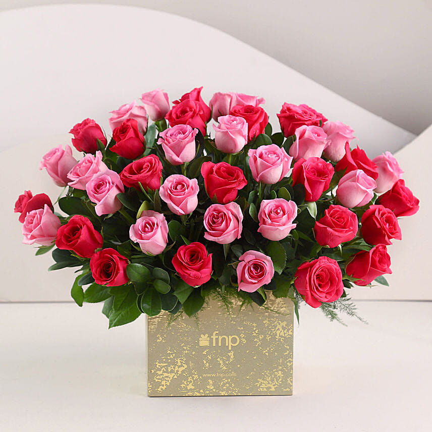 Love In The Air Roses Box: Send Thank You Gifts to India