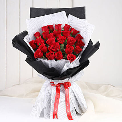Love Like No Other Floral Bouquet: Send Anniversary Gifts to India