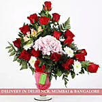 Exquisite Floral Vase Arrangement