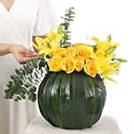 Sunlight In A Pot Floral Arrangement