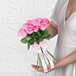 Blushing Sensation Rose Bouquet