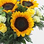 Bright Yellow Congratulations Floral Ensemble