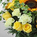 Bright Yellow Congratulations Floral Ensemble