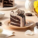 Chocolate Caramel Fudge Cake Half Kg