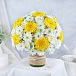 Chrysanthemum Radiance Vase