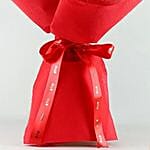 Confetti Of Love Red Color Roses Bouquet