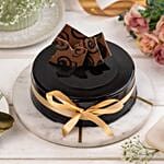 Decorated Chocolate Truffle Cake 1 Kg Eggless