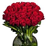 Extravagant 40 Red Roses Arrangement