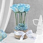 Fathers Day Blooming Vase Gift