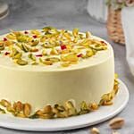 Golden Delight Rasmalai Eggless Cake