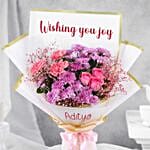 Happiness Wrapped in Petals