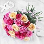 Hues of Love Rose Bouquet