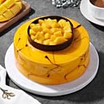 Mango Lovers Dream Cream Cake Eggless
