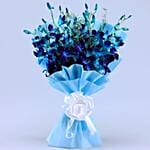 Mesmerising Blue Orchids Bouquets