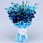 Mesmerising Blue Orchids Bouquets