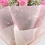 Mesmerizing Pink Roses Bouquet
