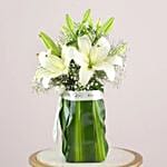 Moonlight Bouquet Of Lilies