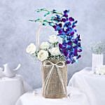 Mystical Land Roses N Orchids Potli