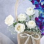 Mystical Land Roses N Orchids Potli