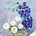 Mystical Land Roses N Orchids Potli