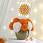 Onam Golden Pot Arrangement