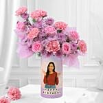 Pastel Floral Birthday Ensemble