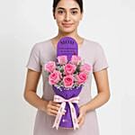 Pink Roses Delight Bouquet