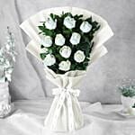Pure White Roses Ensemble